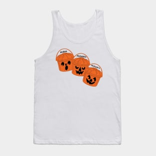 Halloween Pumpkin Buckets Tank Top